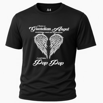 I Have A Guardian Angel In Heaven I Call Him Pop Pop Gift Performance Shirt