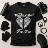 I Have A Guardian Angel In Heaven I Call Him Pop Pop Gift Performance Shirt