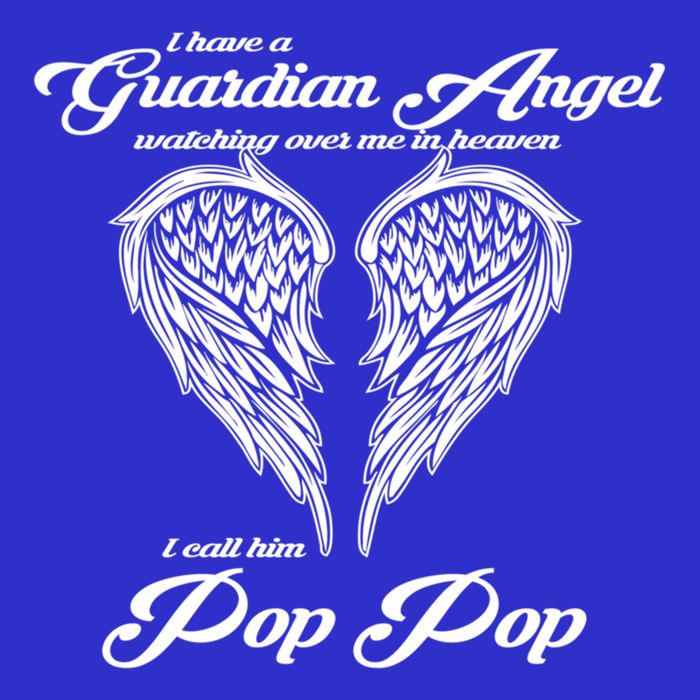 I Have A Guardian Angel In Heaven I Call Him Pop Pop Gift 16 in Basic Backpack