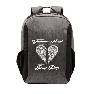 I Have A Guardian Angel In Heaven I Call Him Pop Pop Gift Vector Backpack