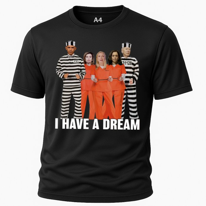 I Have A Dream Funny Cooling Performance Crew T-Shirt