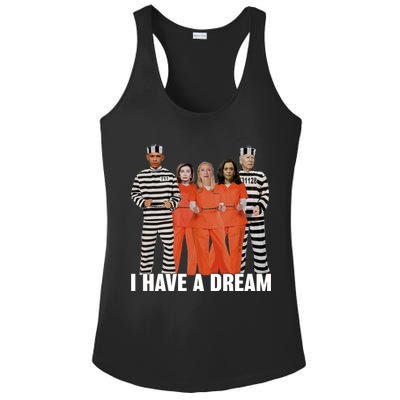 I Have A Dream Funny Ladies PosiCharge Competitor Racerback Tank
