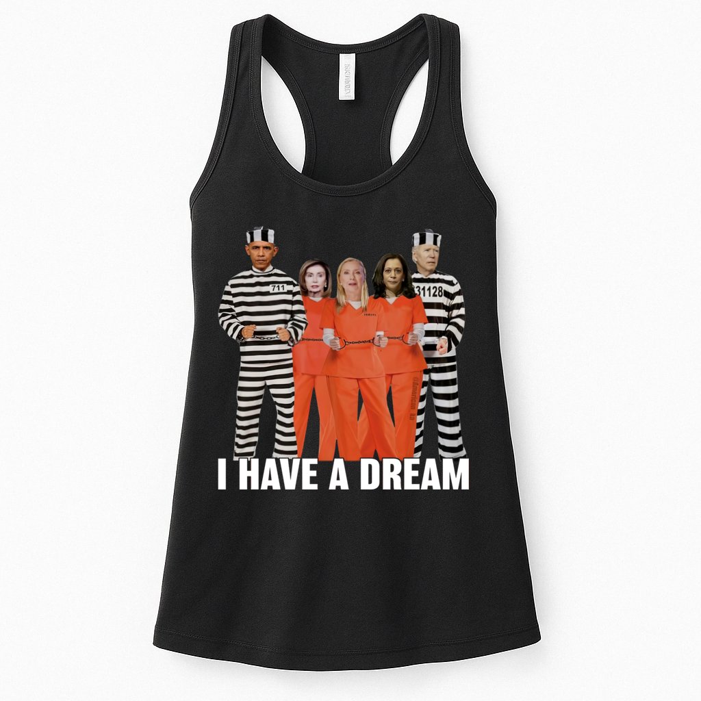 I Have A Dream Funny Womens Tank Top