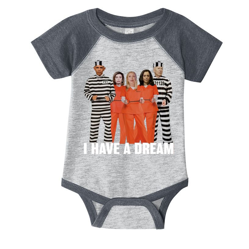 I Have A Dream Funny Infant Baby Jersey Bodysuit