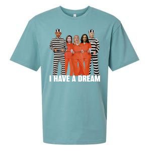 I Have A Dream Funny Sueded Cloud Jersey T-Shirt