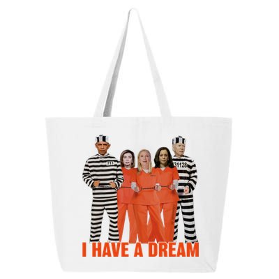 I Have A Dream Funny 25L Jumbo Tote