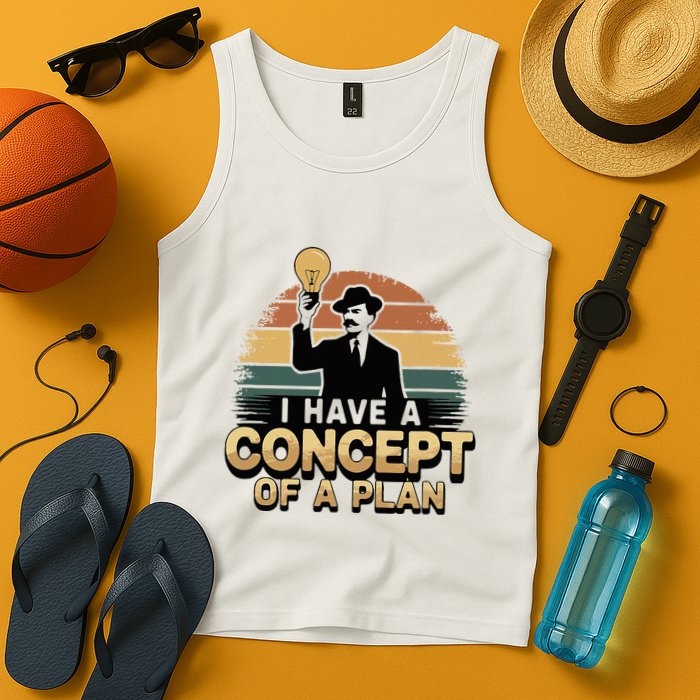 I Have A Concept Of A Plan Tank Top