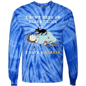 I Have A Bombay Funny Cat Wake Me Up Great Gift Tie-Dye Long Sleeve Shirt