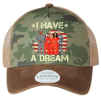 I Have A Dream Funny Biden Legacy Tie Dye Trucker Hat