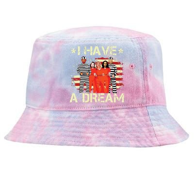 I Have A Dream Funny Biden Tie-Dyed Bucket Hat