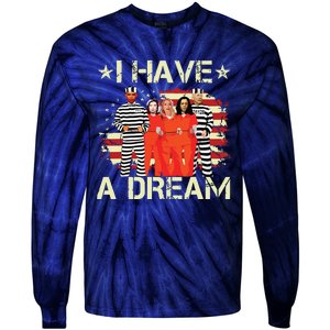 I Have A Dream Funny Biden Tie-Dye Long Sleeve Shirt