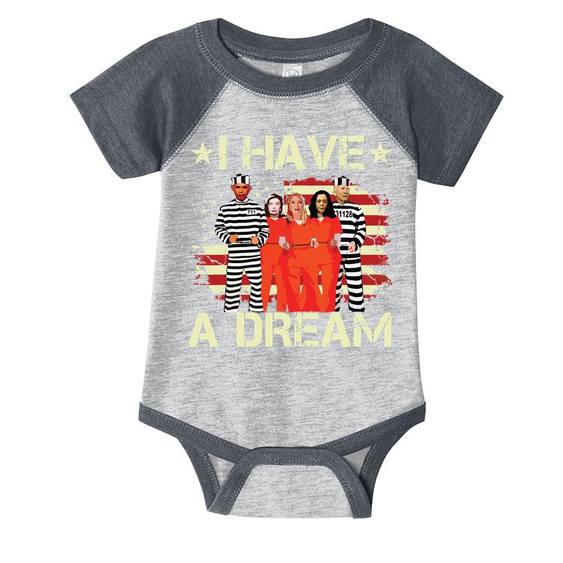 I Have A Dream Funny Biden Infant Baby Jersey Bodysuit