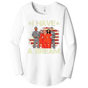 I Have A Dream Funny Biden Women's Perfect Tri Tunic Long Sleeve Shirt