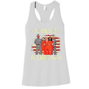 I Have A Dream Funny Biden Women's Racerback Tank