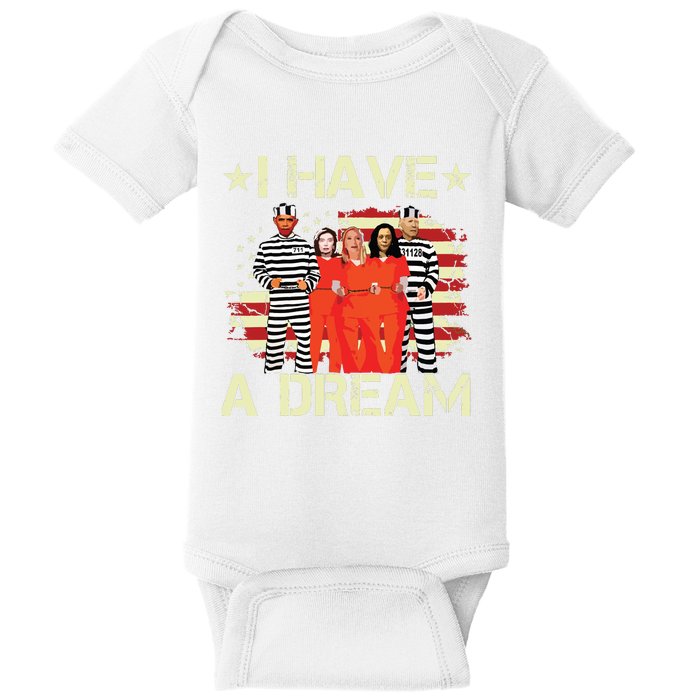 I Have A Dream Funny Biden Baby Bodysuit