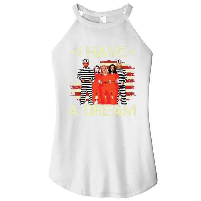 I Have A Dream Funny Biden Women's Perfect Tri Rocker Tank