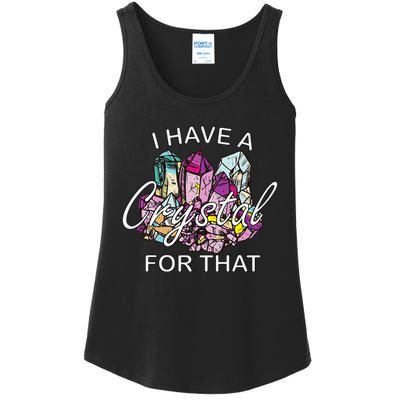 I Have A Crystal For That Namaste Chakra Yoga & Spiritual Ladies Essential Tank