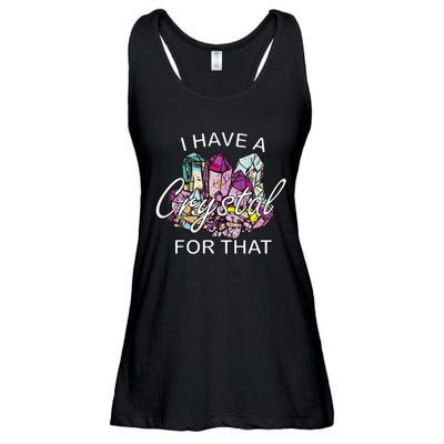 I Have A Crystal For That Namaste Chakra Yoga & Spiritual Ladies Essential Flowy Tank