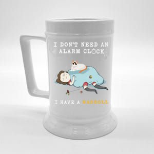 I Have A Ragdoll Funny Cat Wake Me Up Gift Beer Stein