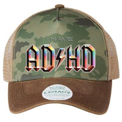 I Have ADHD Legacy Tie Dye Trucker Hat
