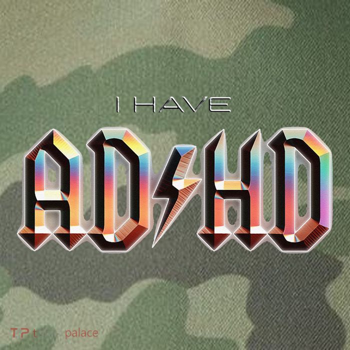 I Have ADHD Legacy Tie Dye Trucker Hat