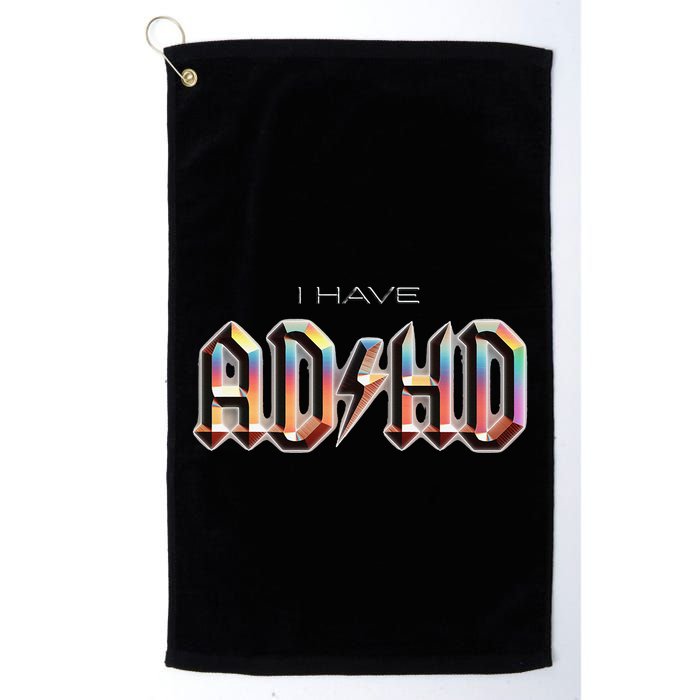 I Have ADHD Golf Towel