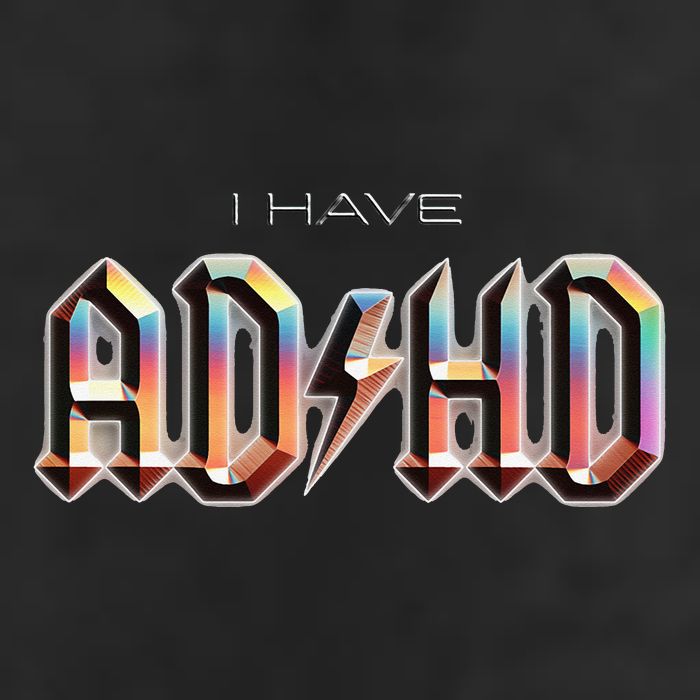 I Have ADHD Golf Towel