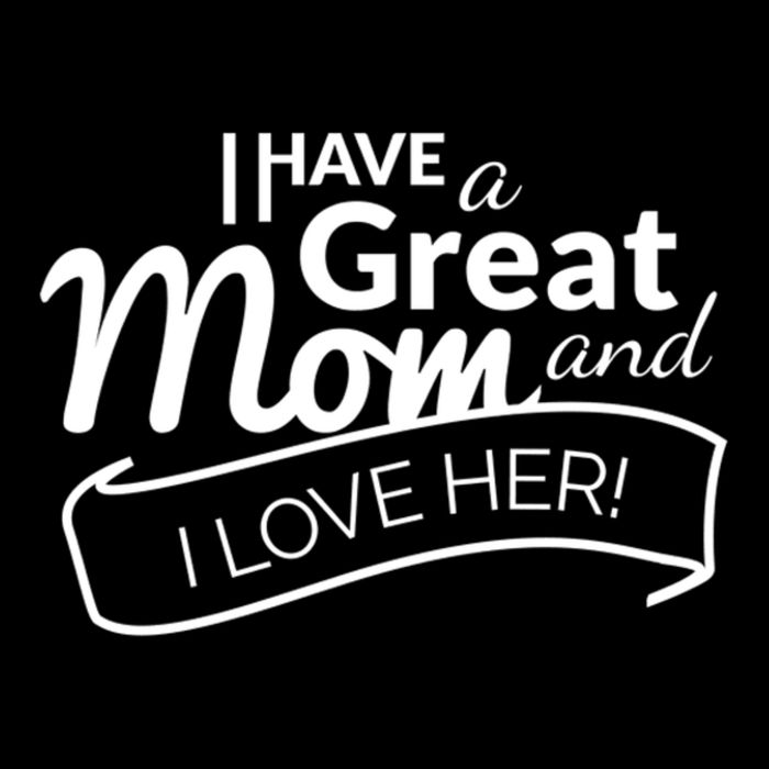 I Have A Great Mom And I Love Her Gift Impact Tech Backpack