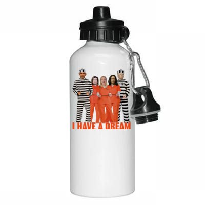 I Have A Dream Funny  Aluminum Water Bottle 