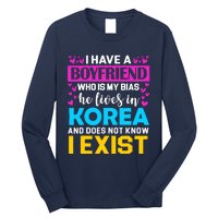 I Have A Boyfriend Who Is My Bias Kpop Lover Kdrama Korean Long Sleeve Shirt