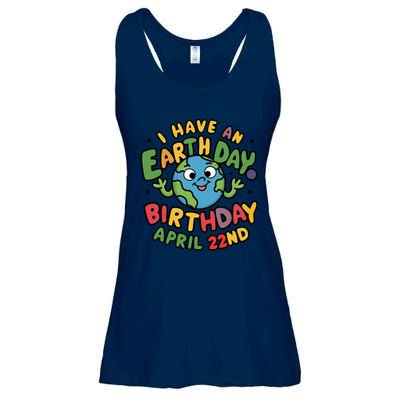 I Have An Earth Day Birthday April 22nd Ladies Essential Flowy Tank