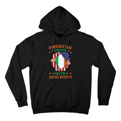 Ireland Home American Grown With Irish Roots Hoodie