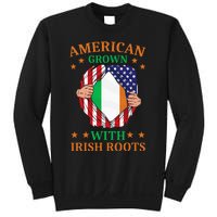 Ireland Home American Grown With Irish Roots Sweatshirt