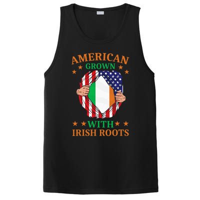 Ireland Home American Grown With Irish Roots PosiCharge Competitor Tank