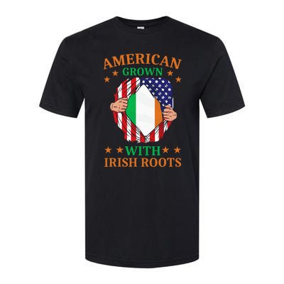 Ireland Home American Grown With Irish Roots Softstyle CVC T-Shirt