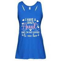 I Have A Crazy Aunt From Aunt To Niece Funny Gift Ladies Essential Flowy Tank