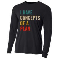 I Have A Concept Of A Plan Trump Harris Cooling Performance Long Sleeve Crew