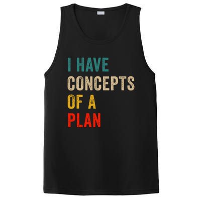 I Have A Concept Of A Plan Trump Harris PosiCharge Competitor Tank