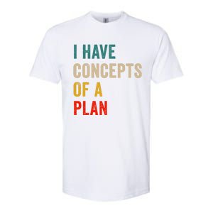 I Have A Concept Of A Plan Trump Harris Softstyle CVC T-Shirt