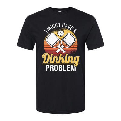 I Have A Dinking Problem Pickleball Player Softstyle® CVC T-Shirt