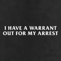 I Have A Warrant Out For My Arrest Adult Drive Performance Visor