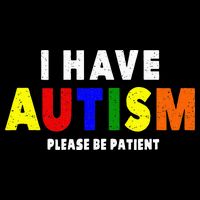 I Have Autism Please Be Patient Drawstring Bag