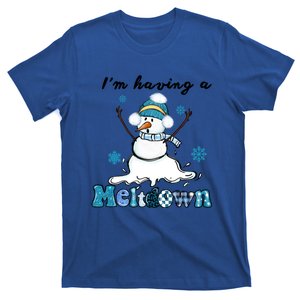 IM Having A Meltdown Snow Christmas Funny Xmas Gift T-Shirt