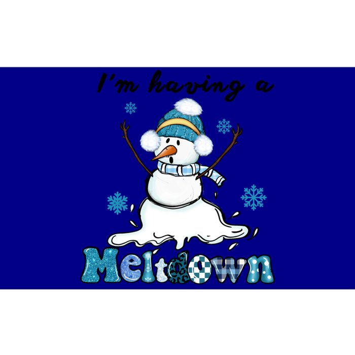 IM Having A Meltdown Snow Christmas Funny Xmas Gift Bumper Sticker