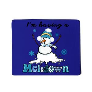 IM Having A Meltdown Snow Christmas Funny Xmas Gift Mousepad