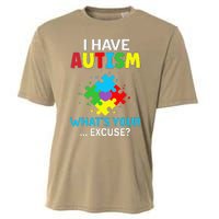 I Have Autism What's Your Excuse Autistic Autism Warriors Cooling Performance Crew T-Shirt