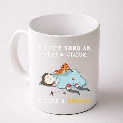 I Have A Bengal Funny Cat Wake Me Up Funny Gift Coffee Mug