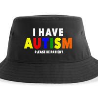 I Have Autism Please Be Patient Sustainable Bucket Hat