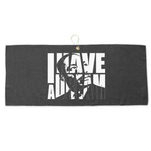 I Have a Dream MLK Day Martin Luther King Day Large Microfiber Waffle Golf Towel