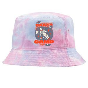 Inspired Homesick At Space Camp Skeleton Astronaut Space Tie-Dyed Bucket Hat